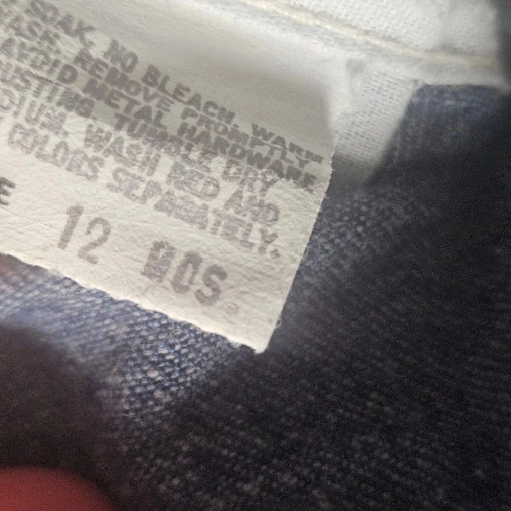 Lot of 2 Vintage OshKosh B'gosh Overalls Denim Shortalls‎ Set 12M Made in USA